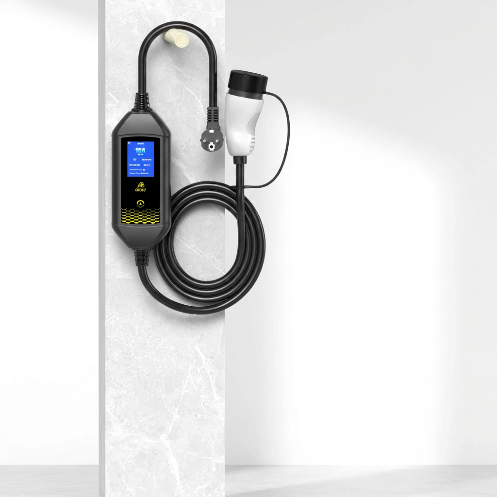 Портативно зарядно 3.5 kW — на стена, с Schuko щепсел и Type 2